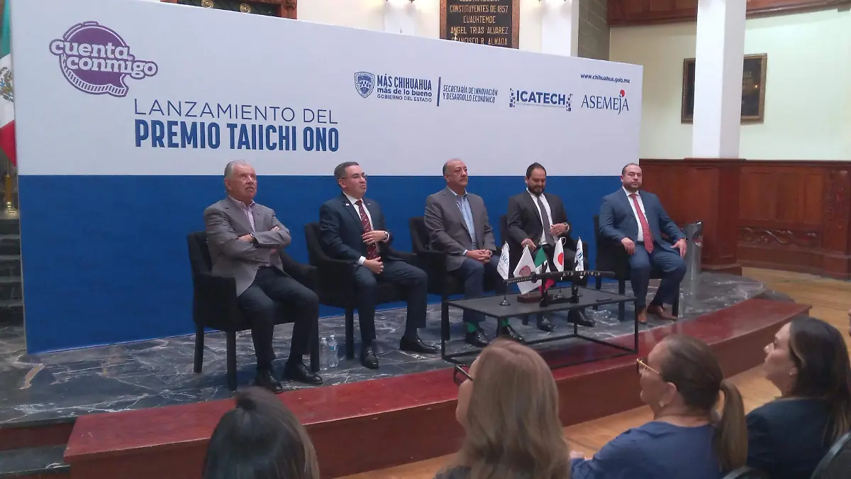 Presentan Premio Taiichi Ohno 