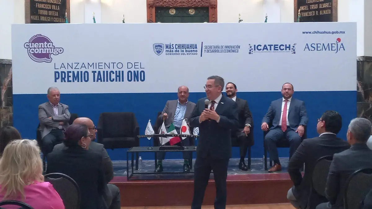 Presentan Premio Taiichi Ohno 