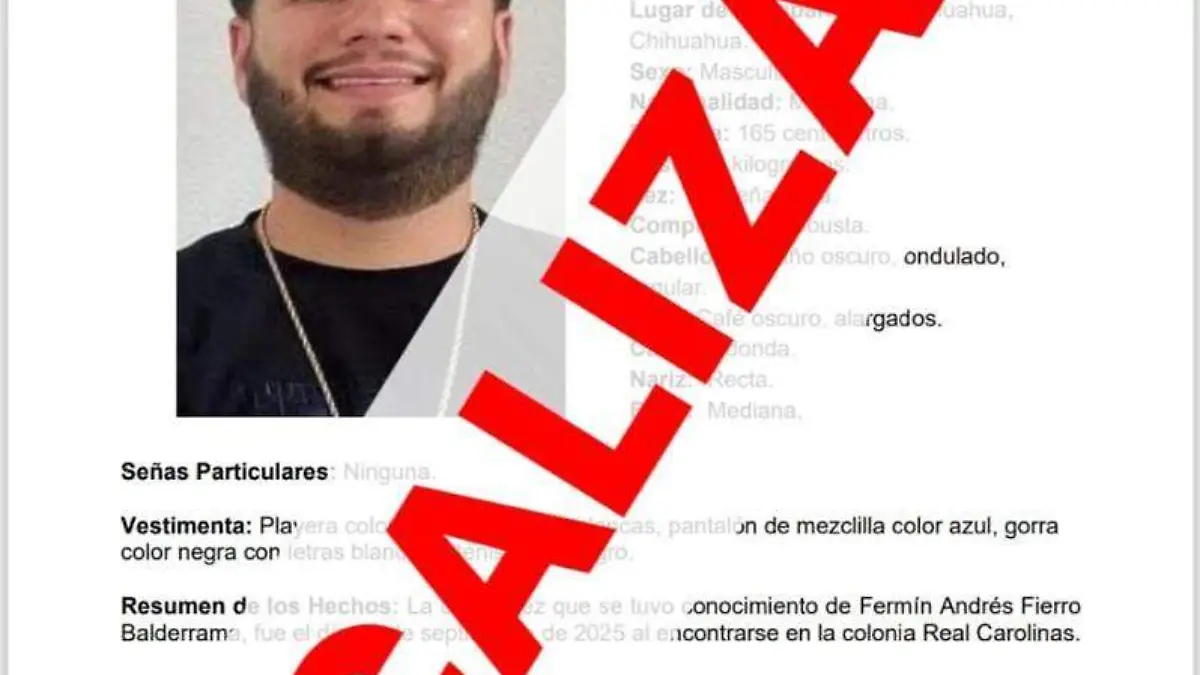 localizan a andrés