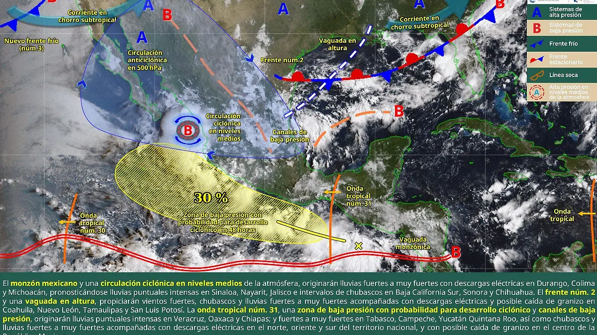 mapa clima