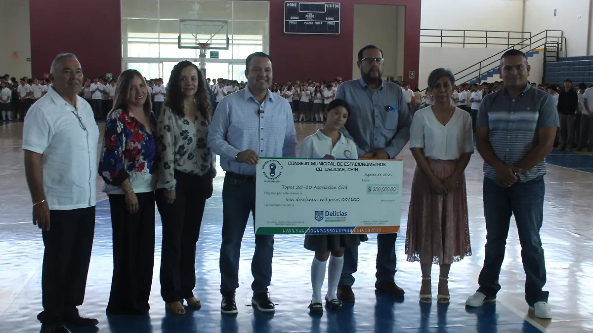 Autoridades cheque