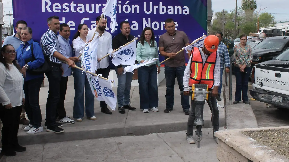 Banderazo a los trabajos