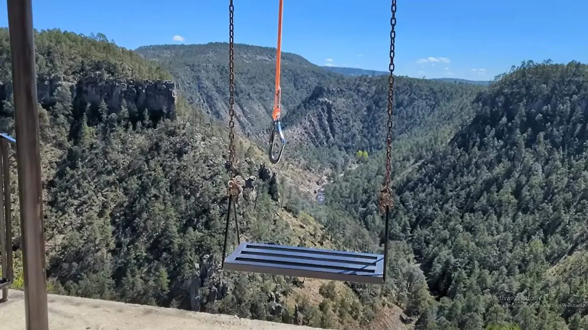 columpio mirador hierbabuena