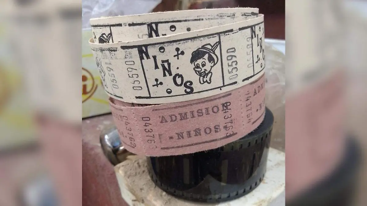 Boletaje cine antiguo