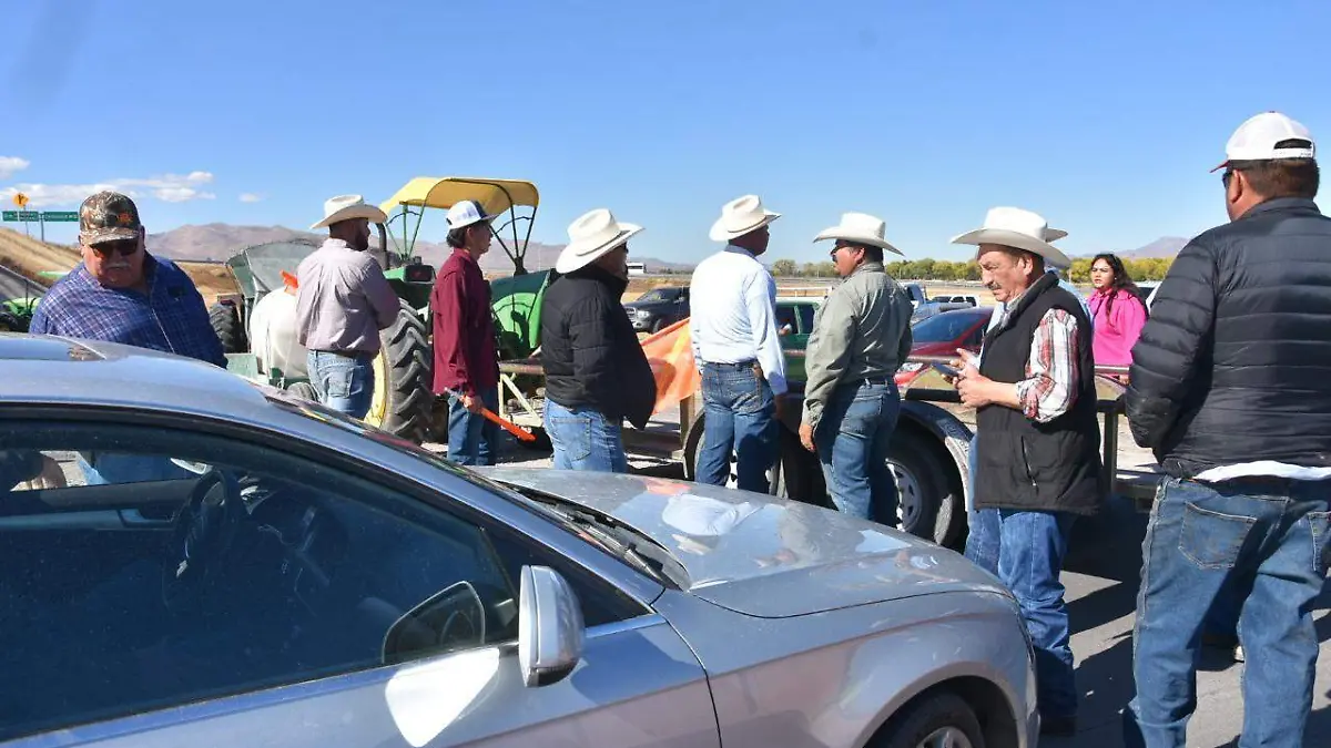 protesta productores aldama
