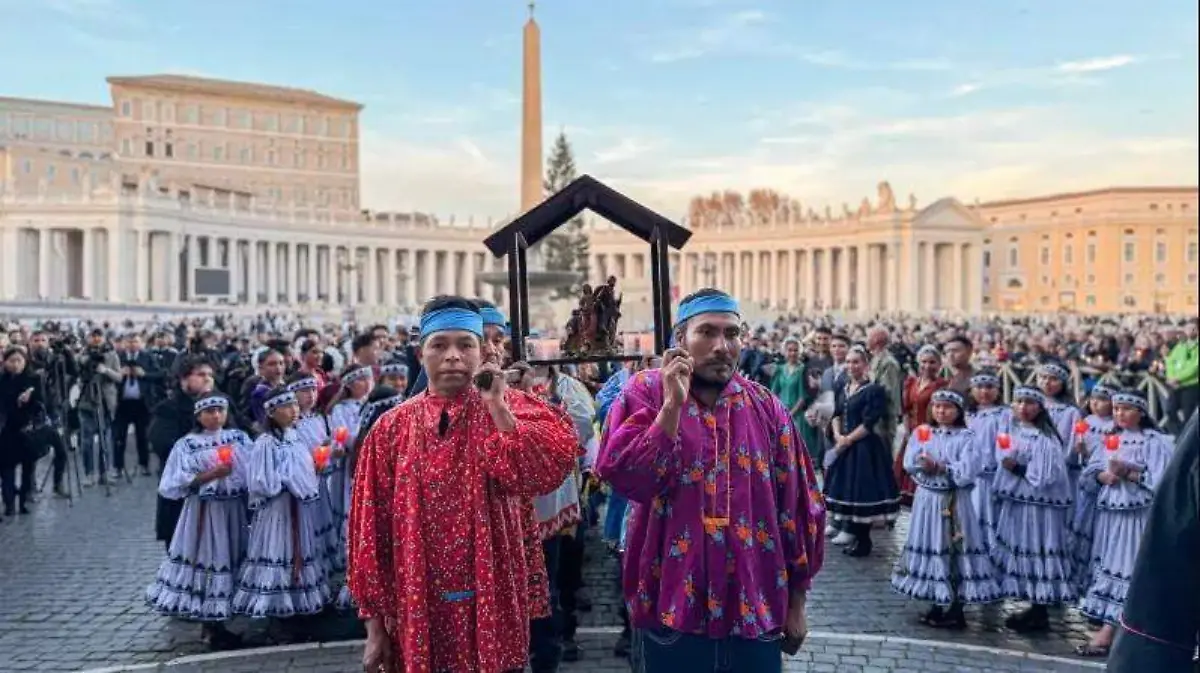 Nacimiento rarámuri vaticano