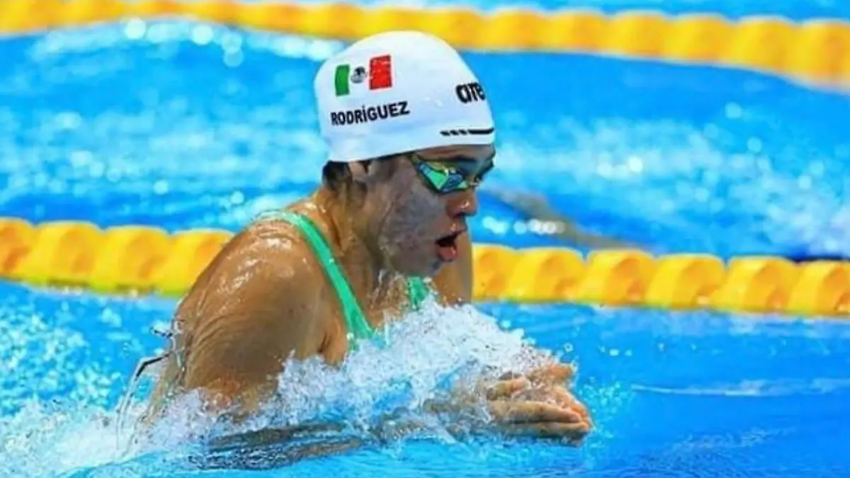 Melissa Rodriguez nuevo Récord Absoluto Mexicano en la prueba de 200 mts pecho con un tiempo de 