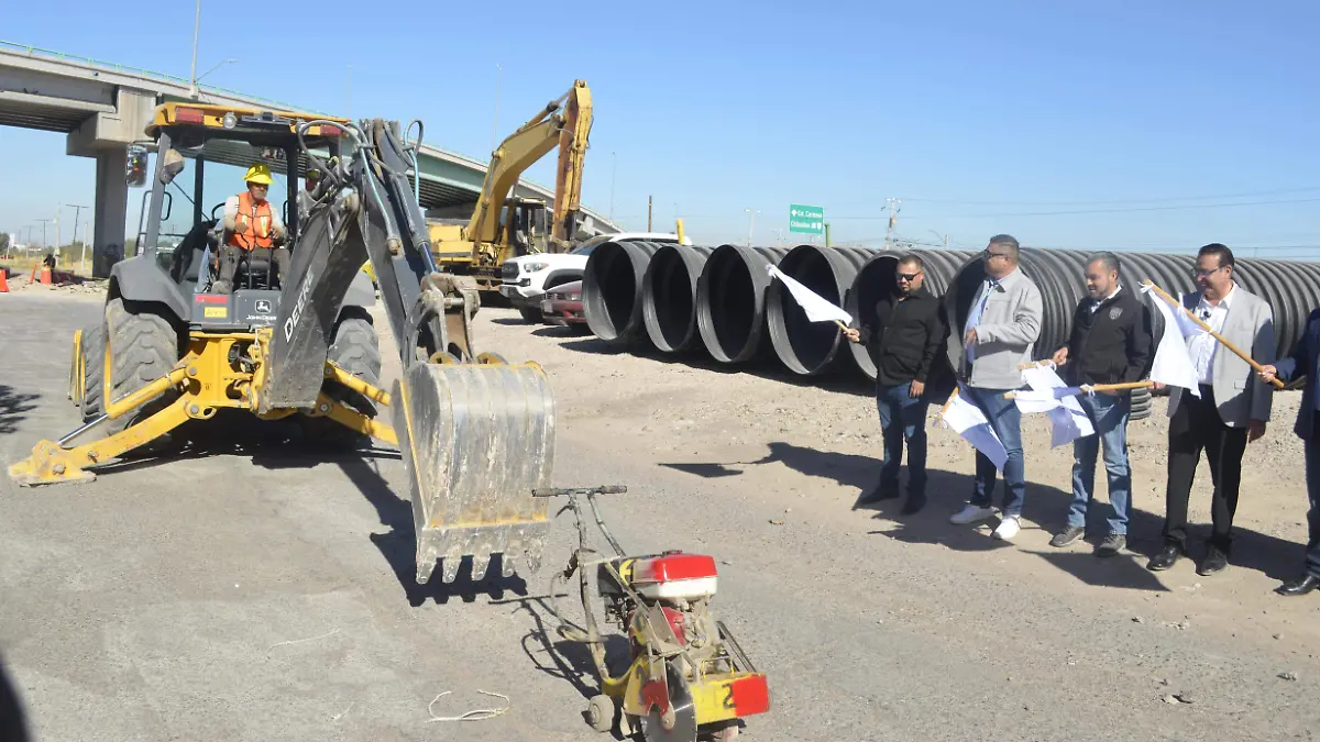 Banderazo obra arranque