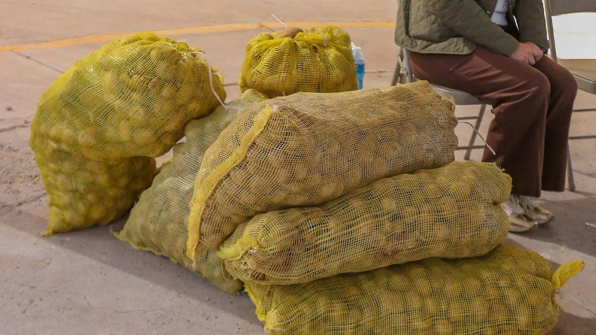 Costales papas entrega