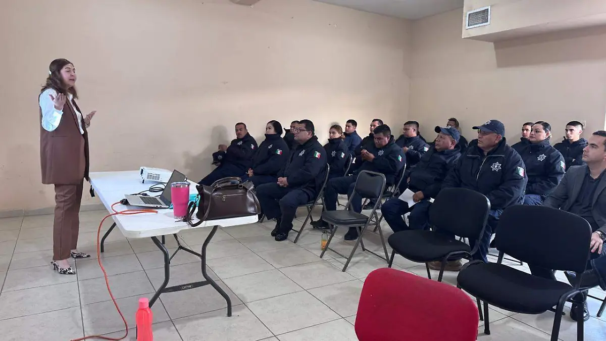 Capacitación CEDH Policías