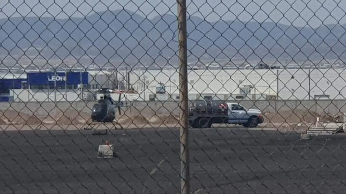 Refuerzan vigilancia con uso de helicóptero de la SSPE