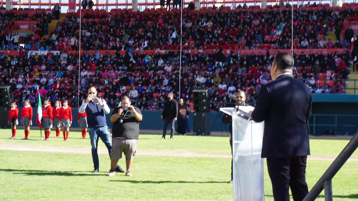 Mensaje juramento estadio