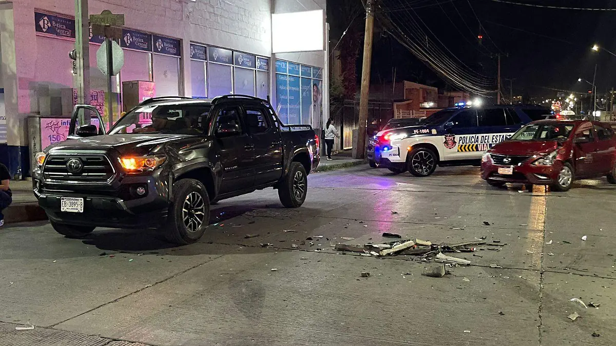 Elementos de vialidad atendieron el percance