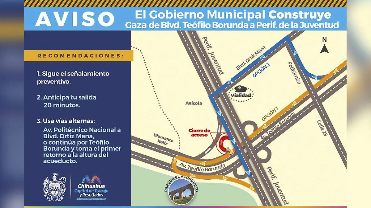 cierre teofilo borunda flyer municipio