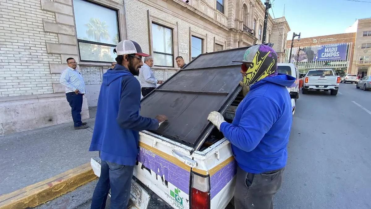 Blindan edificios de Gobierno 