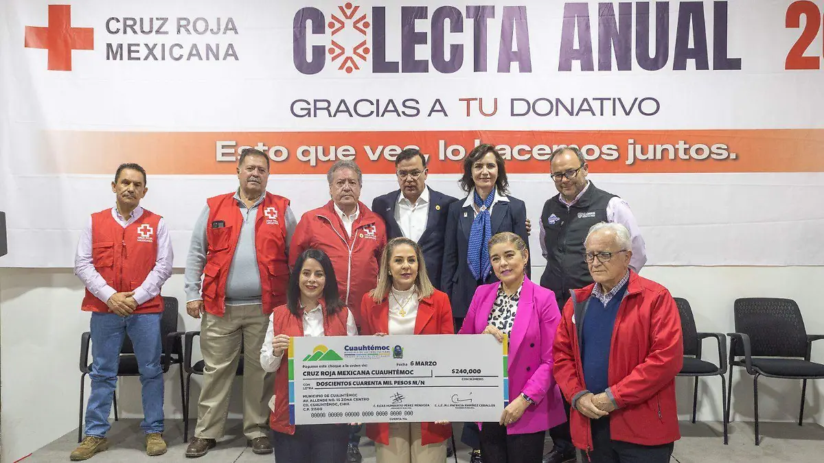 colecta cruz roja