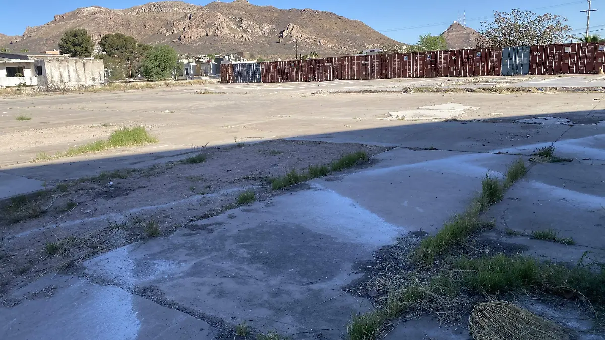 Terreno donde estaba el hospital verde