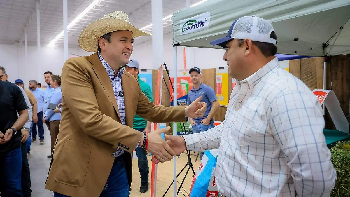 Marco Bonilla en Expo Agronorte