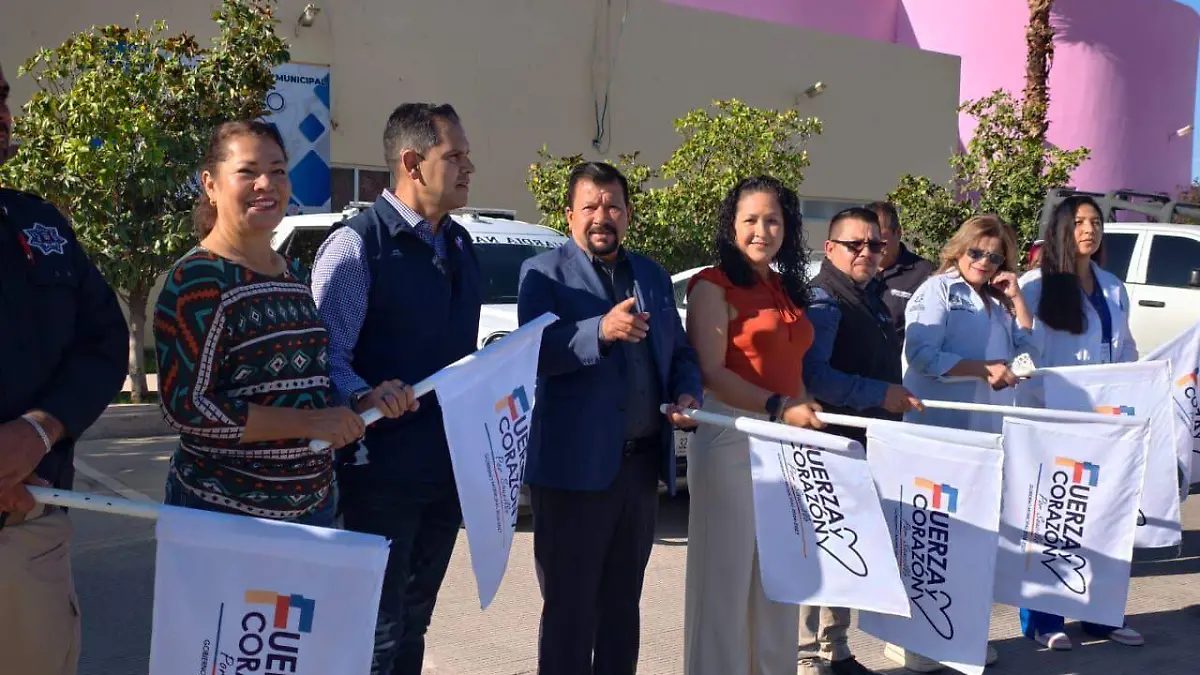 Banderazo en Saucillo
