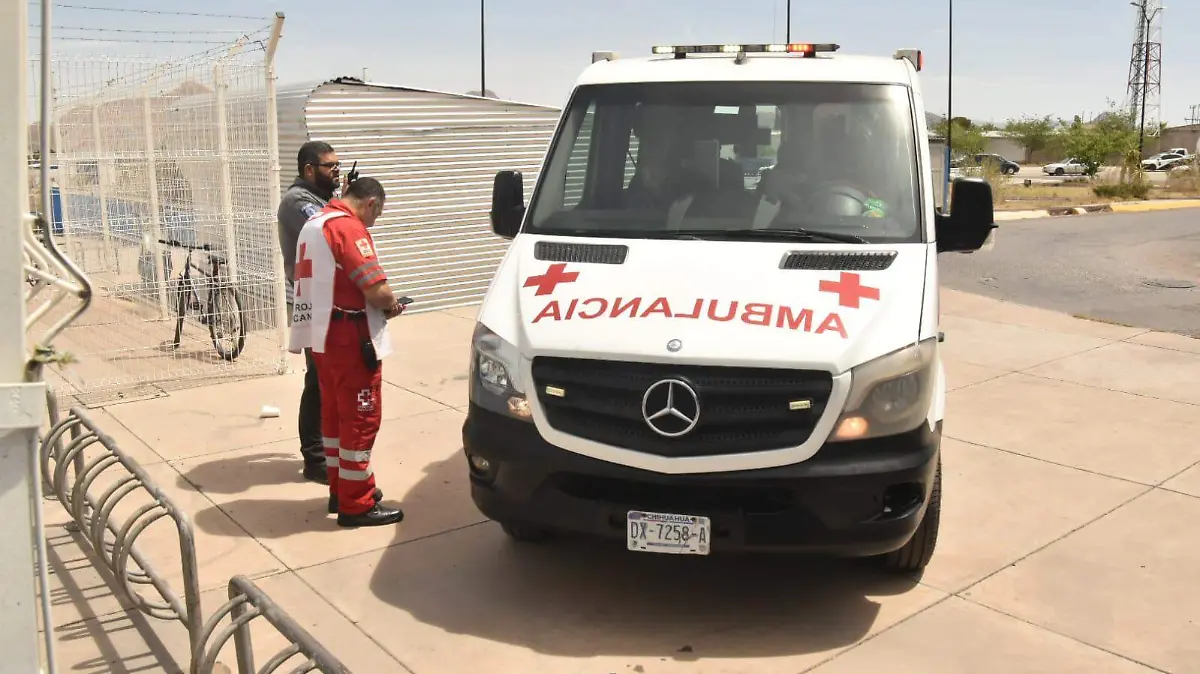 Lesionado en estacion Norte