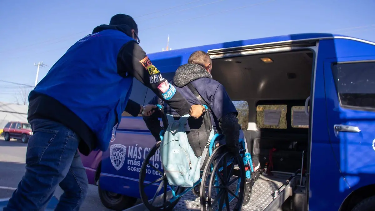 transporte adaptado