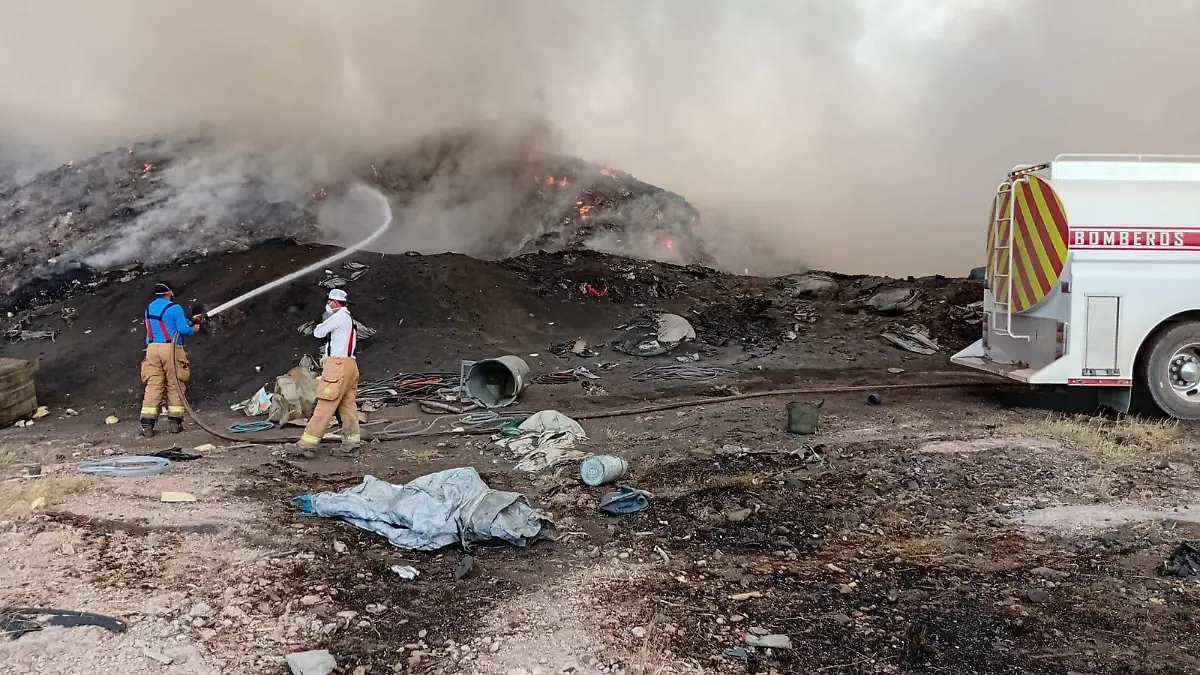 incendo basurero