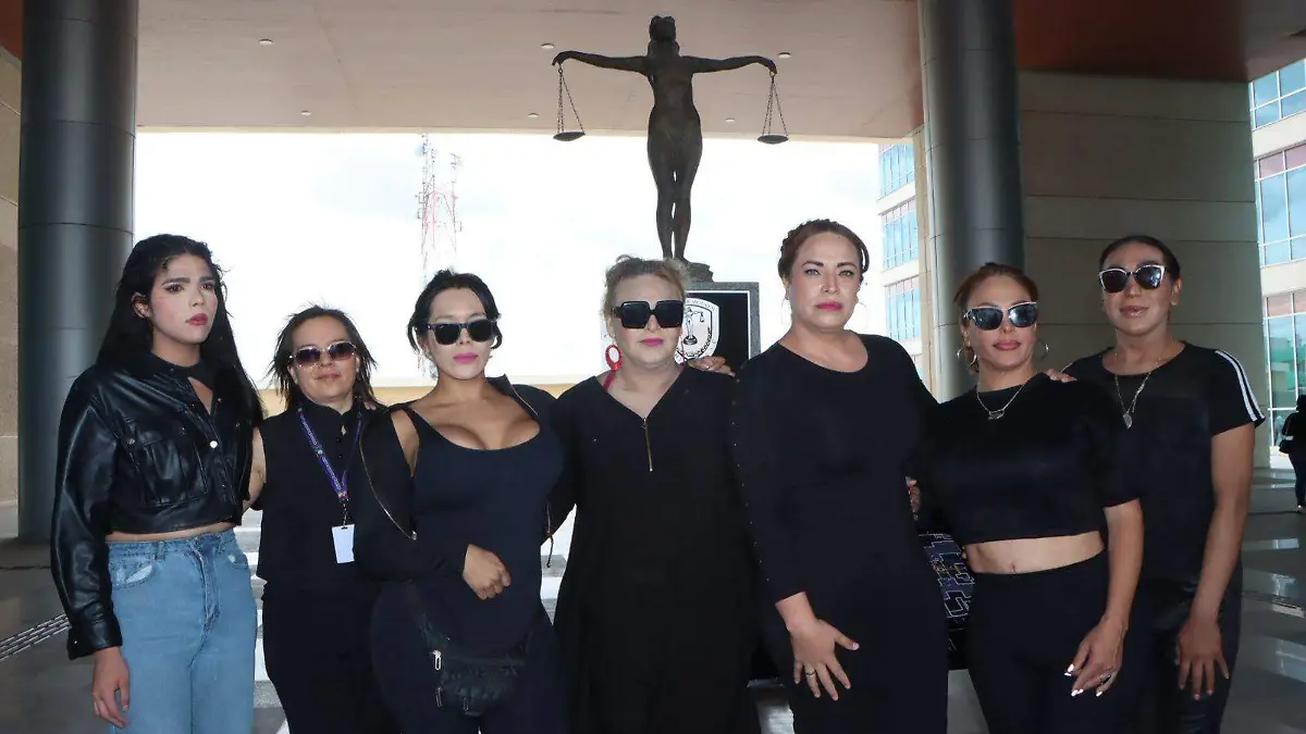 Integrantes de Unión y Fuerza Trans Chihuahua AC 