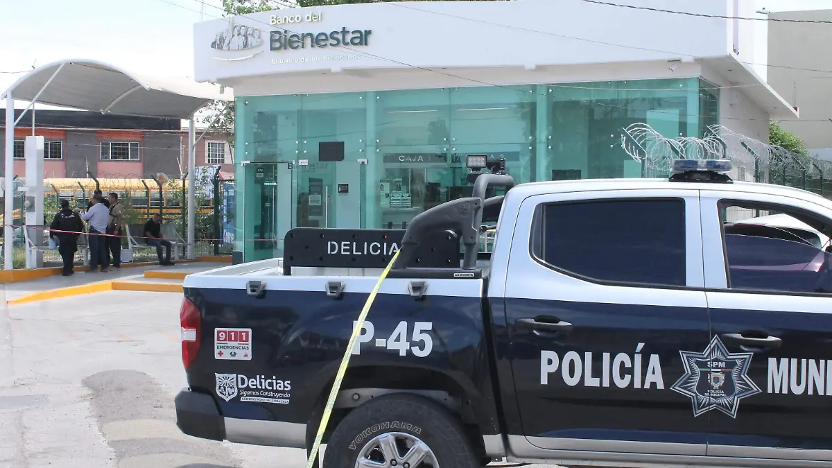 Patrulla sucursal bancaria