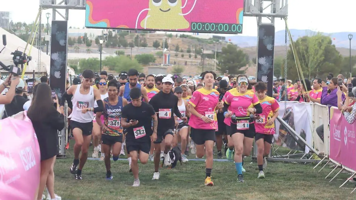 Carrera pequeños heroes