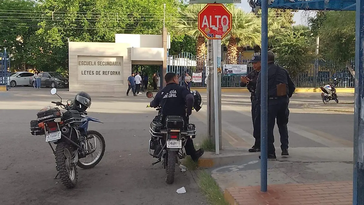 Presencia policíaca