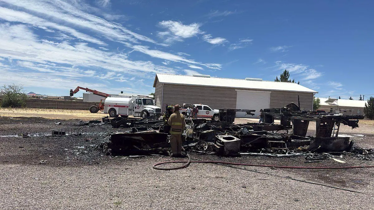 incendio motor home