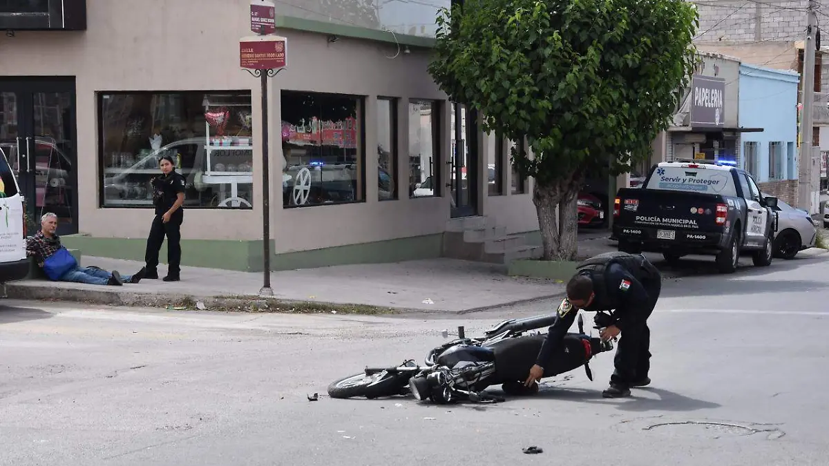 Choque con moto