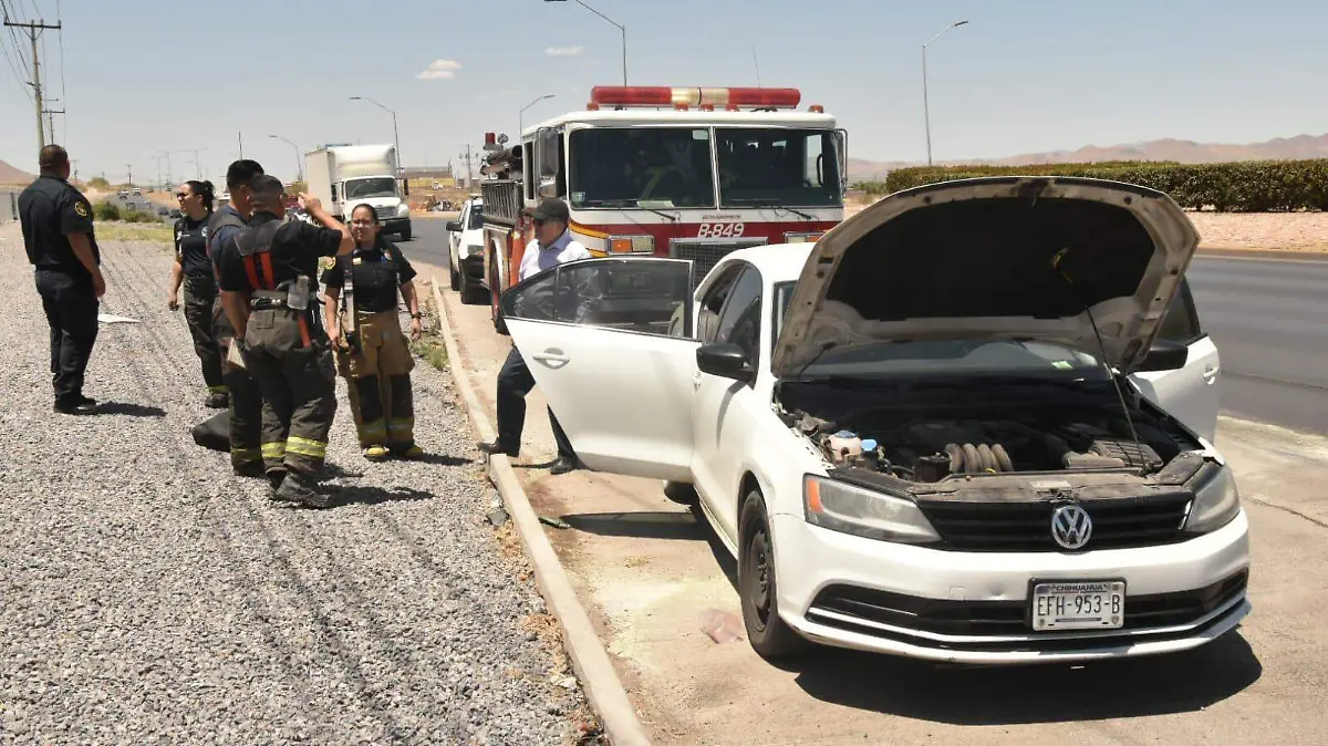 Incendio vehicular