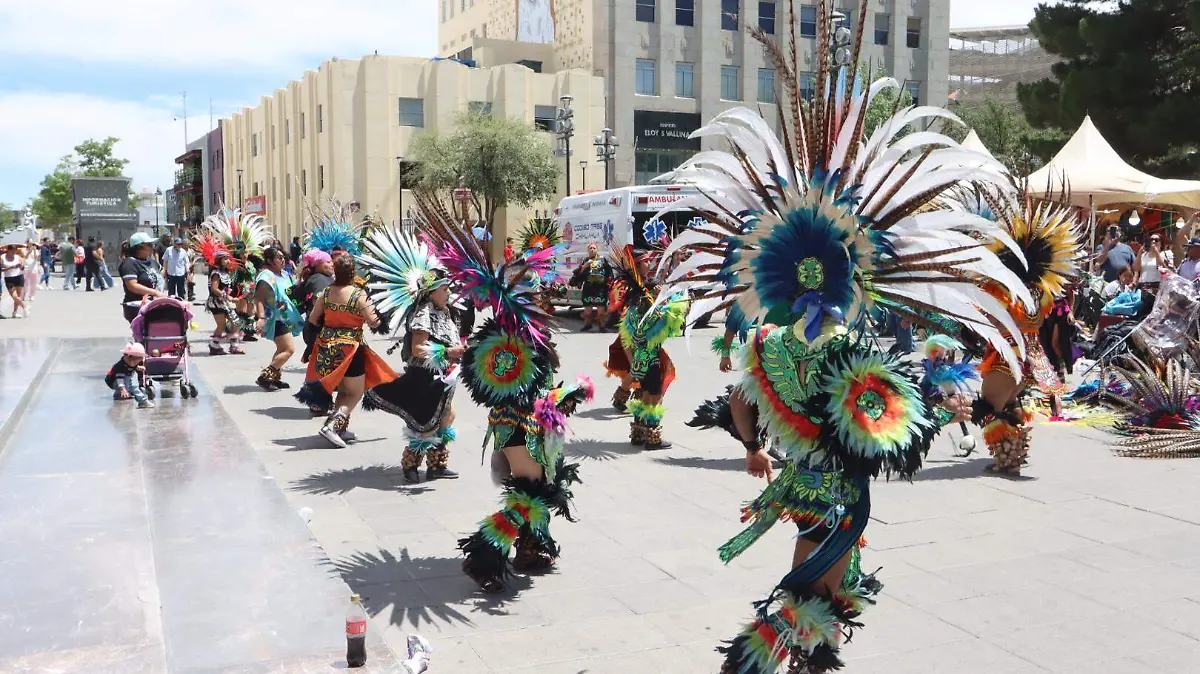 Baile en el centro