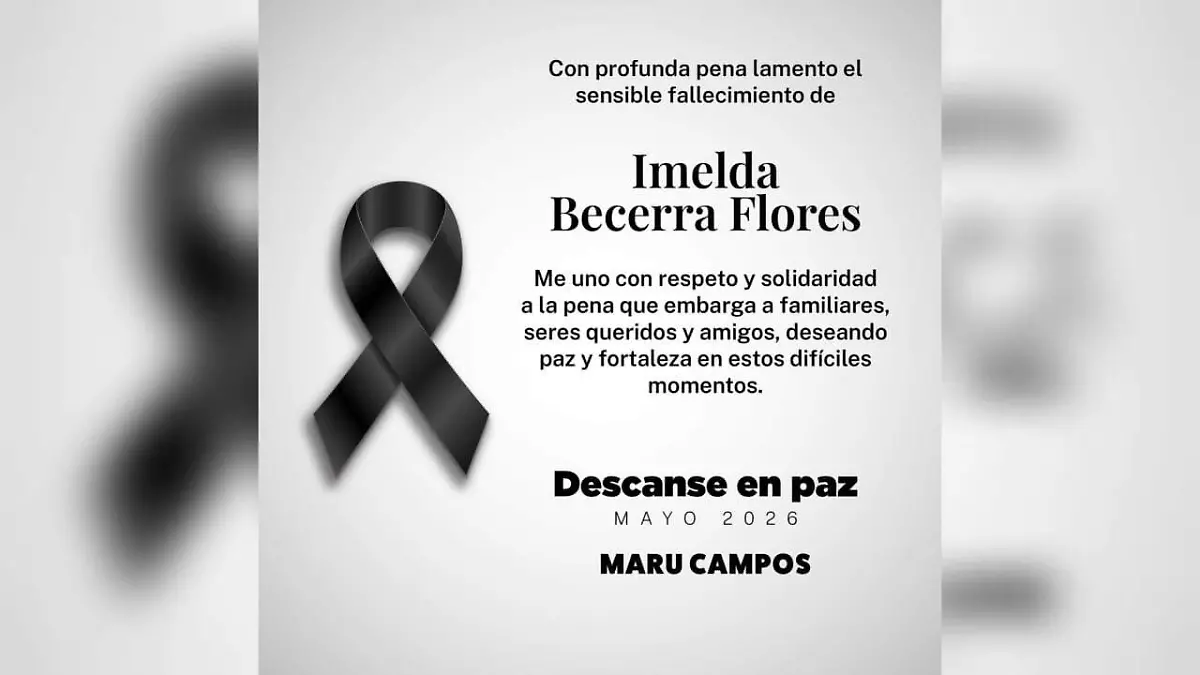 Esquela Imelda Becerra