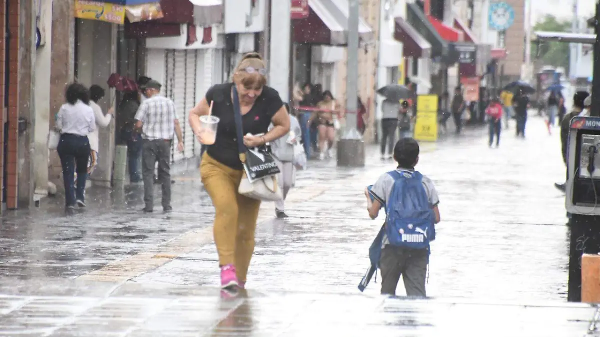 Lluvia en la capital (1)