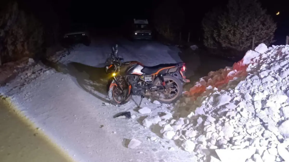 accidente motocilceta carichi