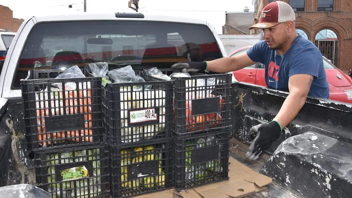 Campesino productor mercado 