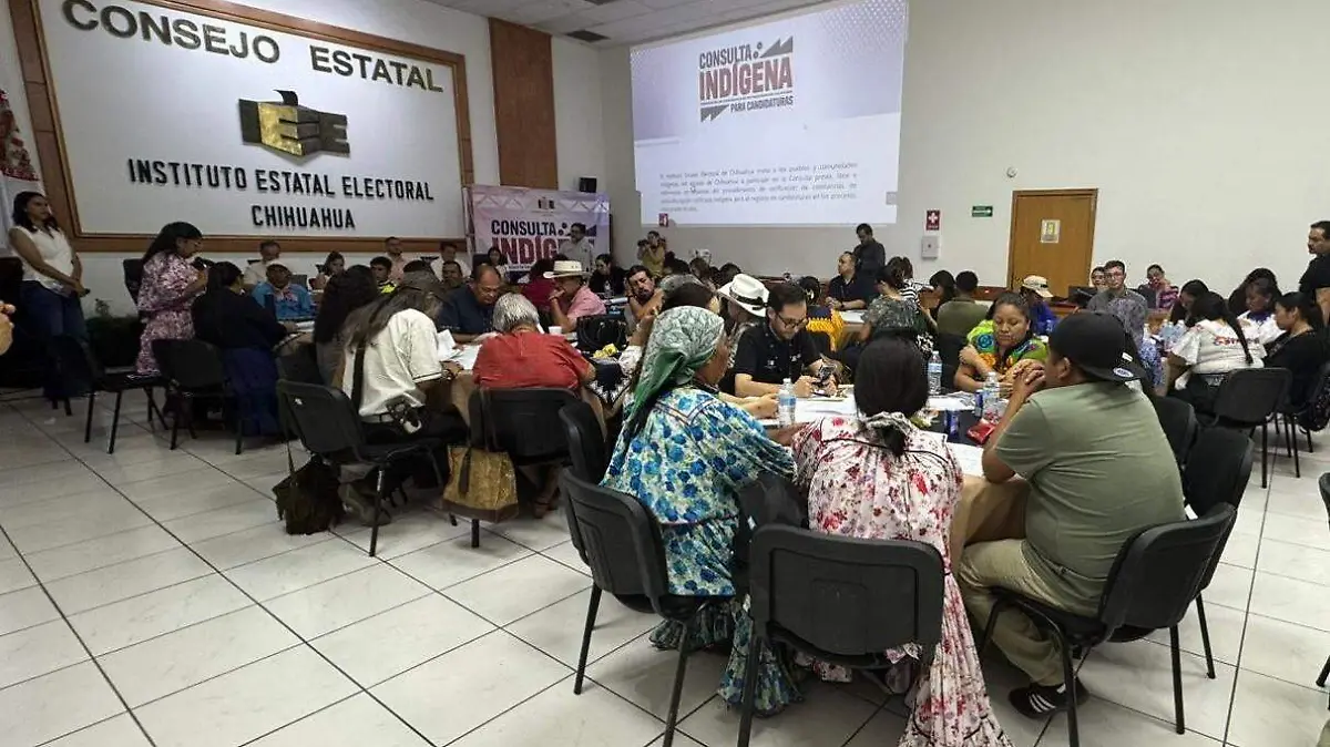 Representantes indígenas IEE
