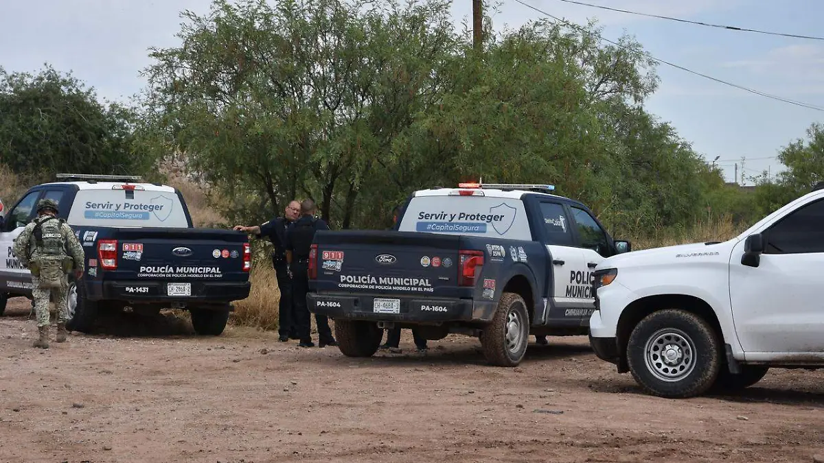Movilización ejido sacramento patrullas policía AEI FGE