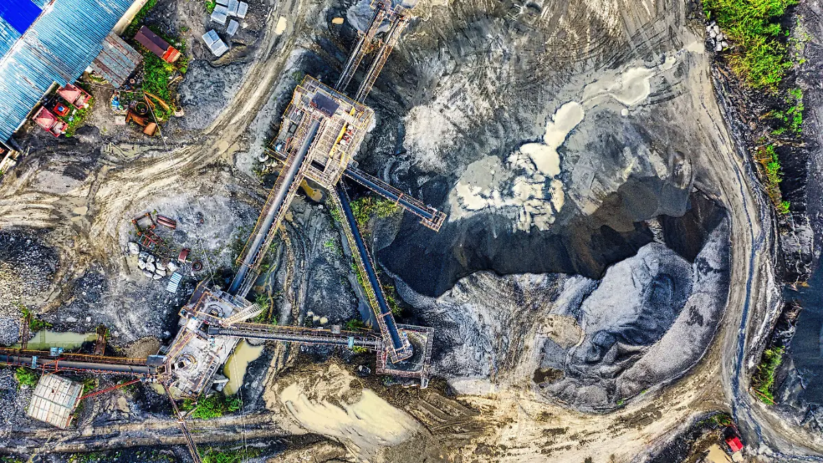 Mina minería minero