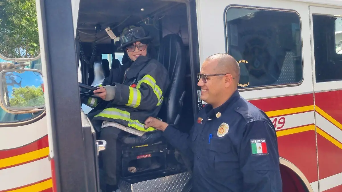 papá bombero