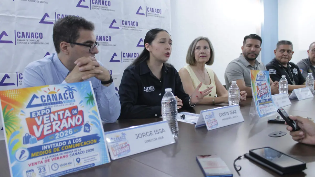 Rueda de prensa Canaco