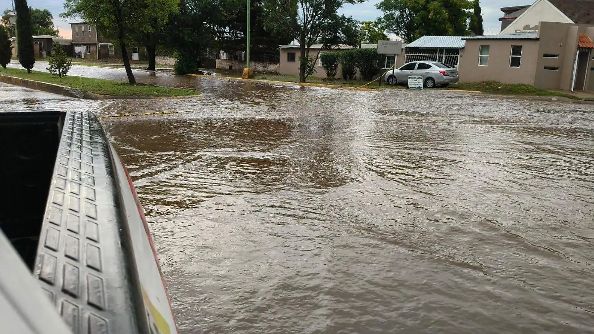 cierre calles por lluvias