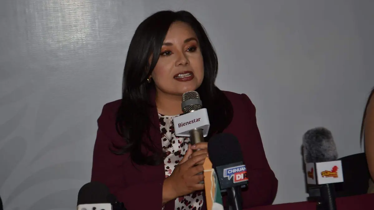 Mayra Chávez, delegada de programas del Bienestar