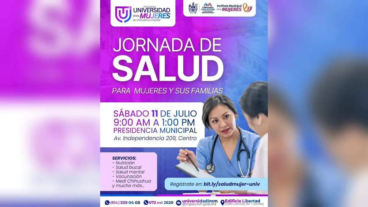 Jornada de salud para mujeres