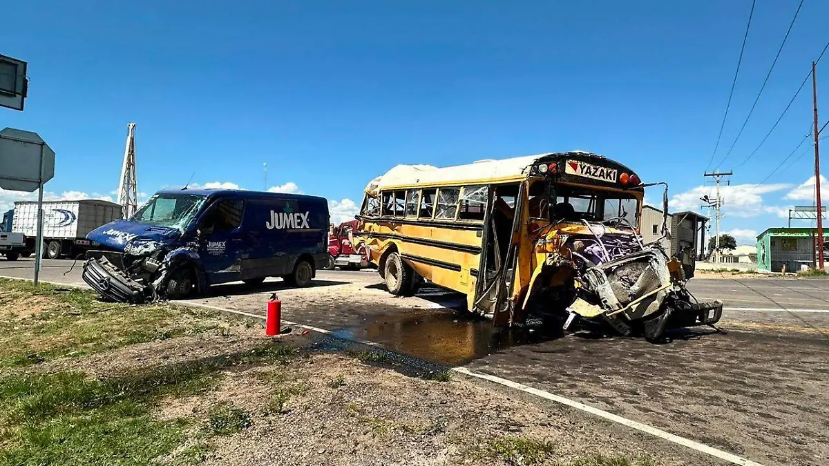 aparatoso accidente