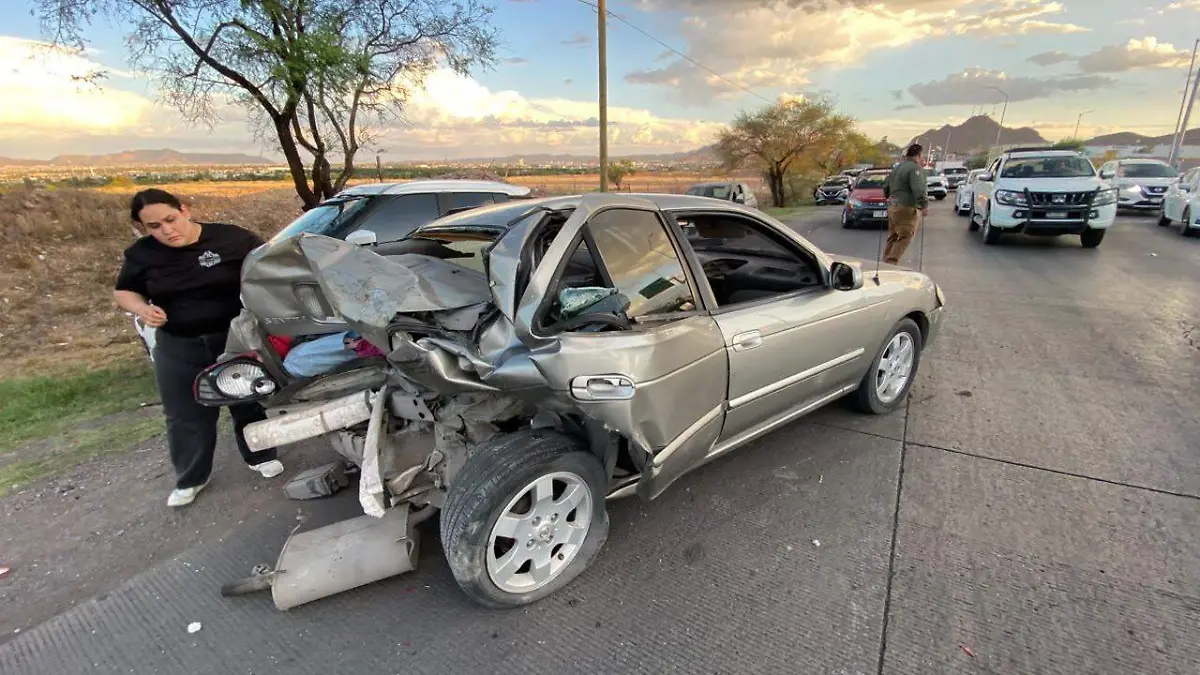 Accidente Aldama cuatro autos -dos
