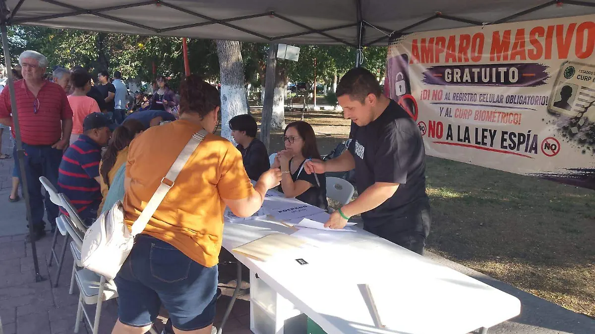 Firmas amparo colectivo