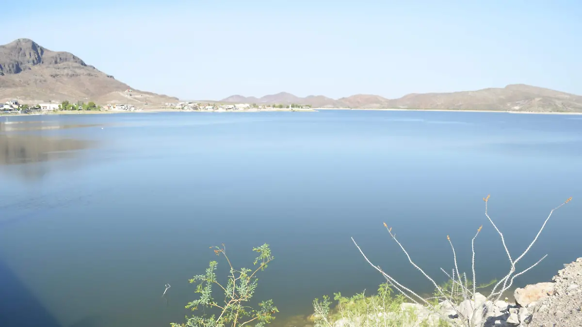 Presa agua vaso